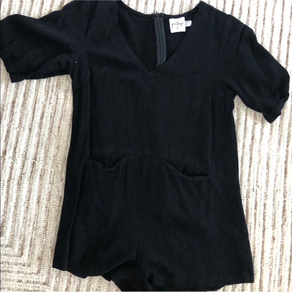 Princess Polly casual romper black